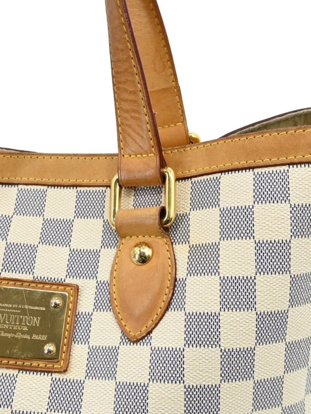LOUIS VUITTON HAMPSTEAD PM HAND TOTE BAG AZUR N51207 MI2028 YQ06955 - Picture 10 of 16